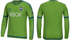 Seattle Sounders 2015 maillot domicile football