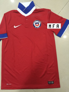 Chili 2015 2016 maillot domicile