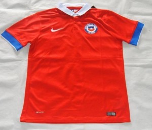 Chili 2015 2016 maillot football domicile
