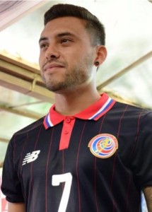 Costa Rica 2015 2016 maillot third football
