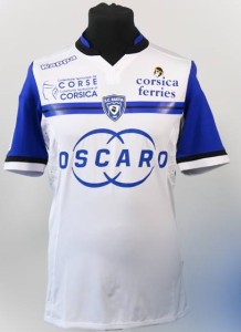 SC Bastia 2016 maillot foot exterieur officiel 2015 2016
