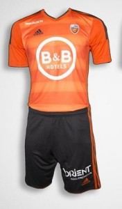 FC Lorient 2016 maillot domicile 2015-2016