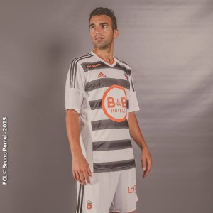 FC Lorient 2016 maillot exterieur foot 15-16