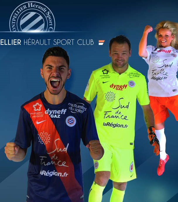 Montpellier 2016 MHSC les maillots de foot 2015 2016