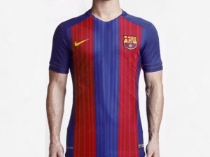Barcelone 2017 maillot foot domicile 16-17 Nike
