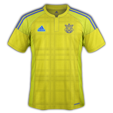 Ukraine Euro 2016 maillot de foot domicile