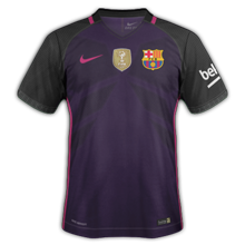 FC Barcelone 2017 maillot extérieur foot 2016 2017