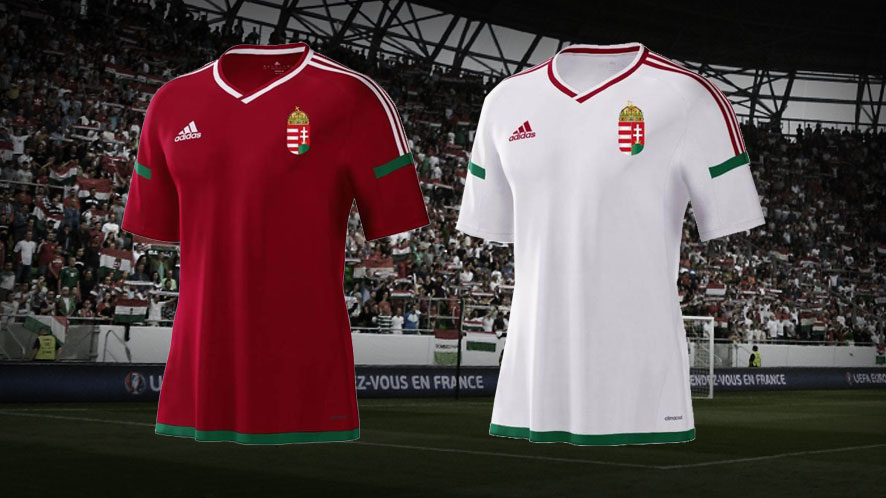 Les nouveaux maillots Hongrie Euro 2016 Adidas