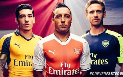 Les nouveaux maillots de foot Arsenal 2017