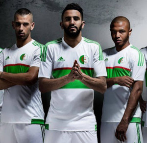 Algerie 2016 maillot de foot domicile