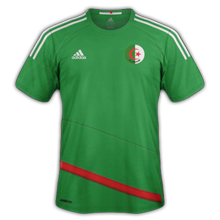 Algerie 2016 maillot exterieur football