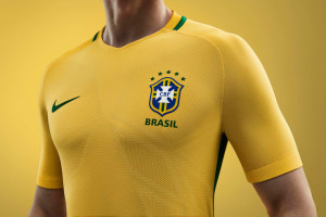 Brésil Copa America 2016 maillot foot domicile Nike