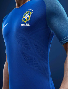 Brésil Copa America Centenario maillot exterieur blason