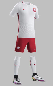 Pologne Euro 2016 maillot football domicile officiel