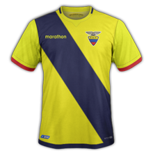 Equateur 2016 maillot domicile Copa America Centenario
