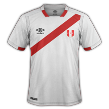 Perou 2016 maillot de foot domicile Copa America Centenario