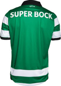 Sporting 2017 maillot foot domicile 16-17 dos
