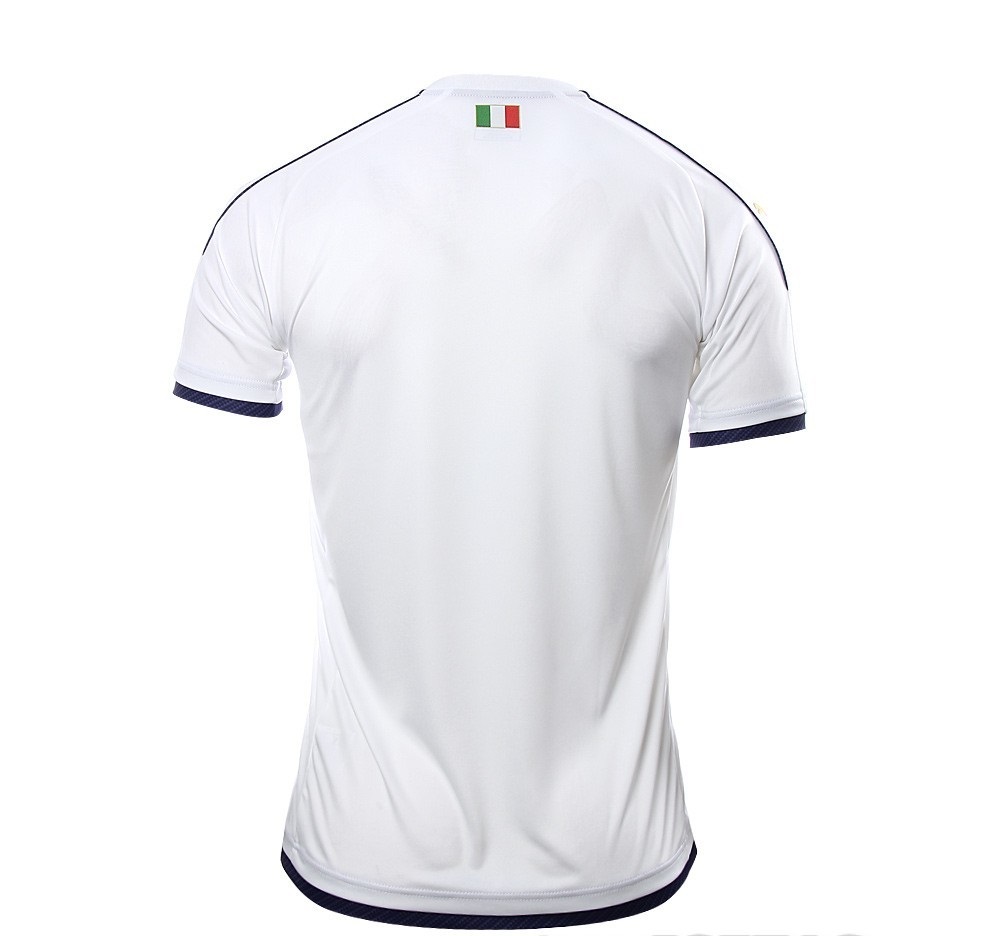 Italie 2017 dos maillot foot exterieur blanc hommage