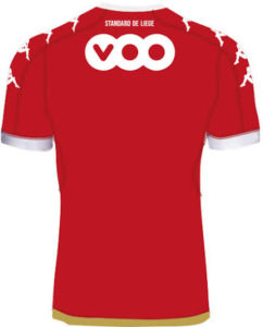 Maillot Kappa Standard De Liège 2016/2017 – Rouge, Taille XL, Occasion Bon État