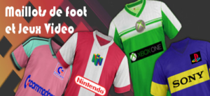 les maillots de foot jeux video