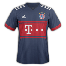Bayern Munich 2018 maillot exterieur 17-18