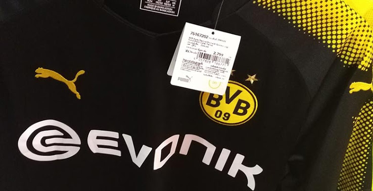 Borussia Dortmund 2018 maillot de foot exterieur noir