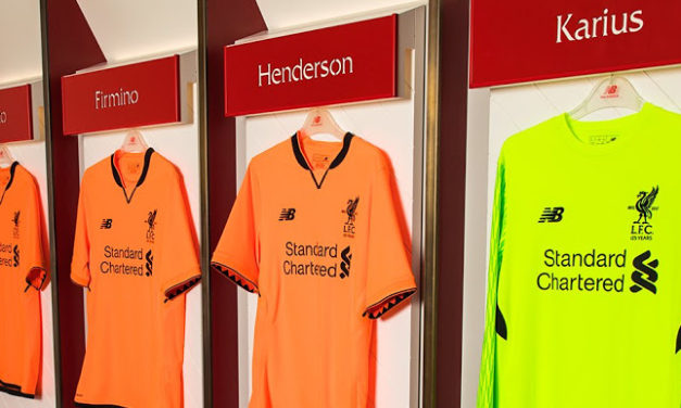 Les trois maillots de foot Liverpool 2018 sont connus
