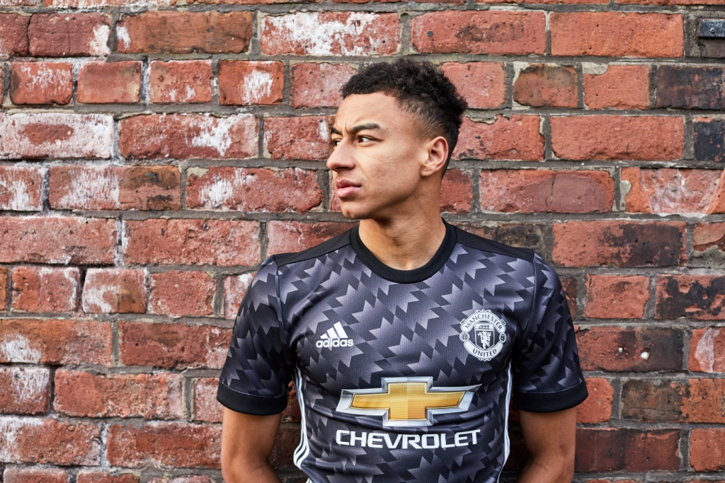 Manchester United 2018 maillot exterieur noir