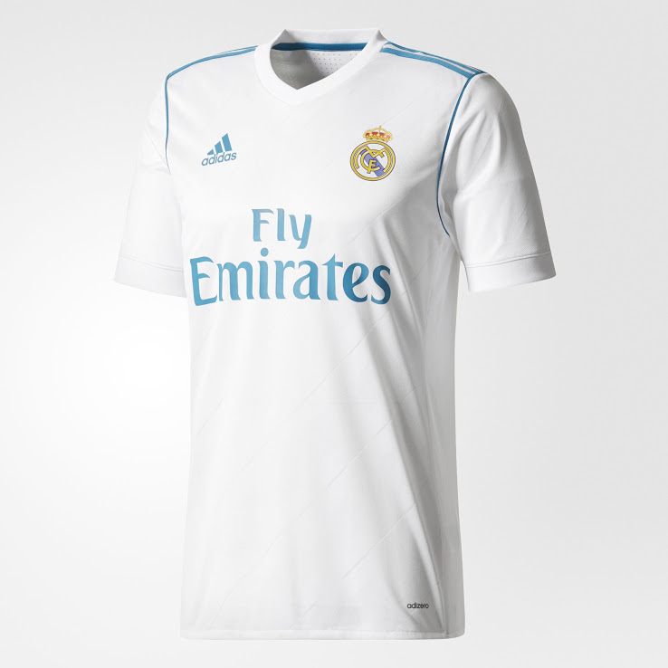 Real Madrid 2017 2018 maillot foot officiel Adidas