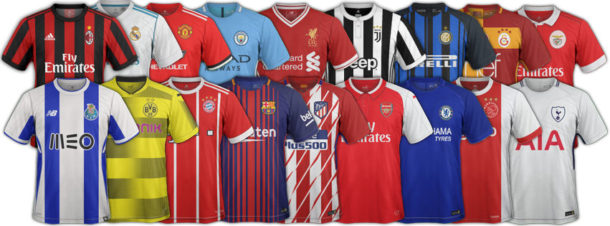 Dernières infos sur les nouveaux maillots de football 2017 2018