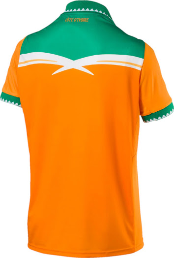 Cote divoire CAN 2017 dos maillot
