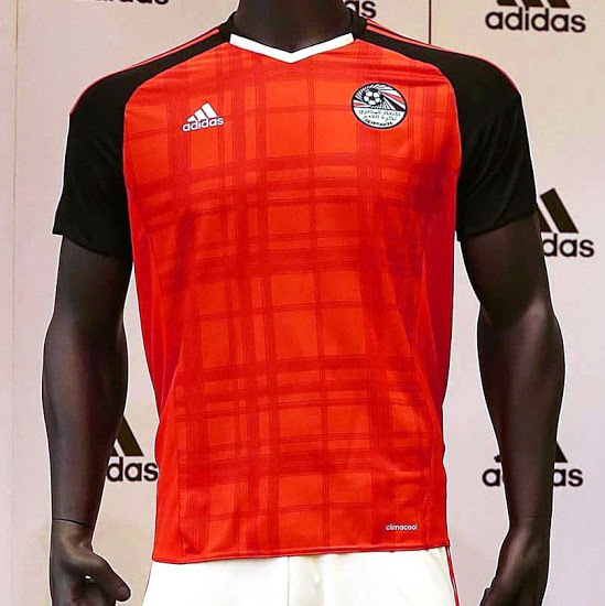 Egypte CAN 2017 maillot domicile Adidas