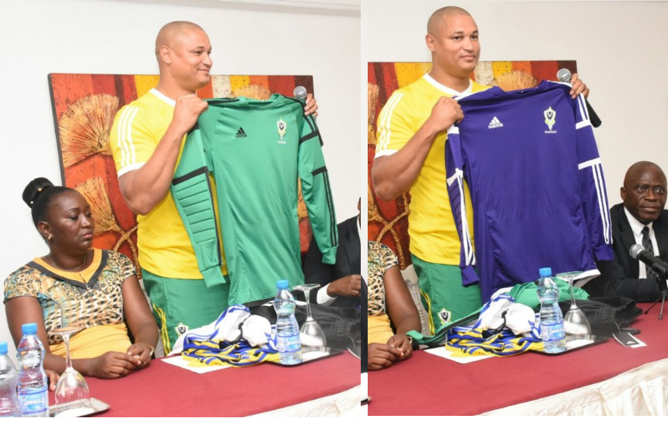 Gabon CAN 2017 maillots de gardien