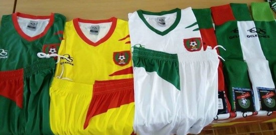 Guinee Bissau CAN 2017 maillots de football