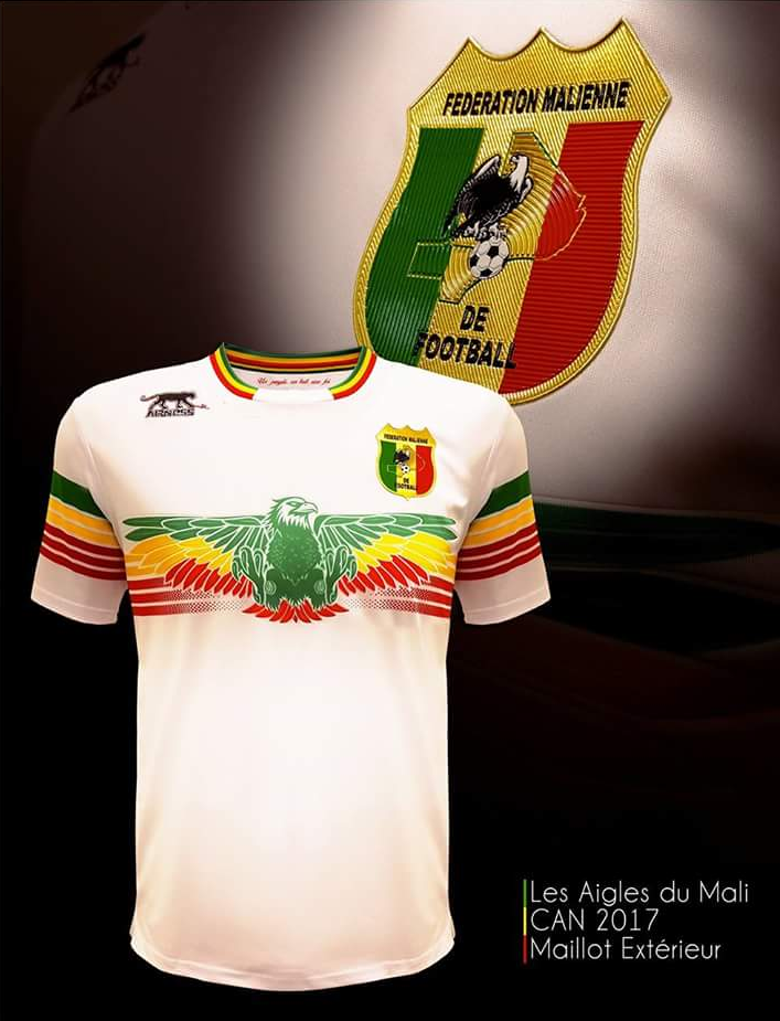 Mali CAN 2017 maillot exterieur football Airness
