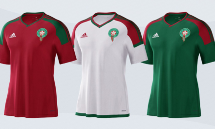 Les nouveaux maillots de foot du Maroc CAN 2017