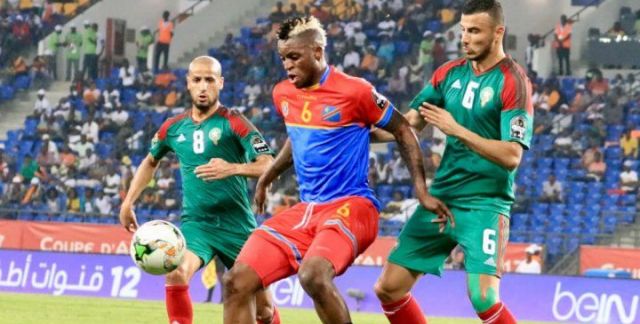 Maroc CAN 2017 maillot foot extérieur