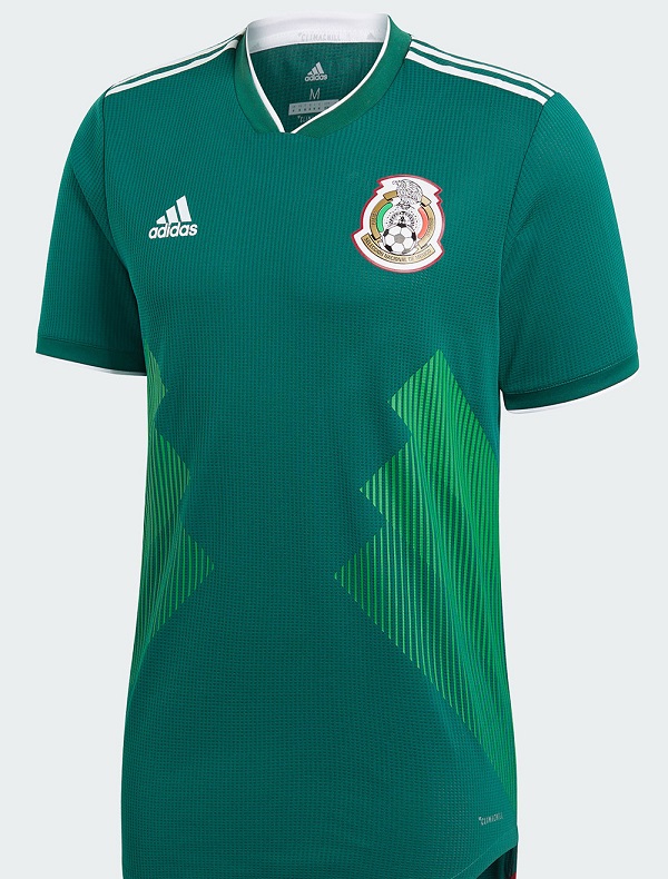 Mexique 2018 maillot de football Adidas domicile CDM2018