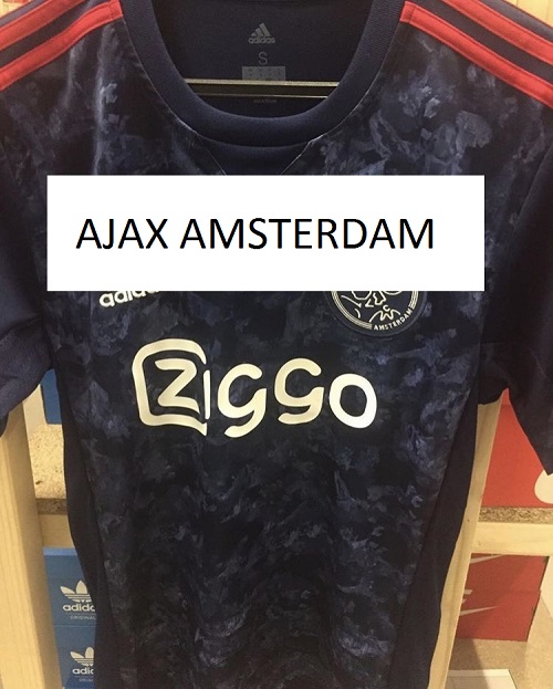 Ajax 2018 maillot de foot exterieur Amsterdam 17 18