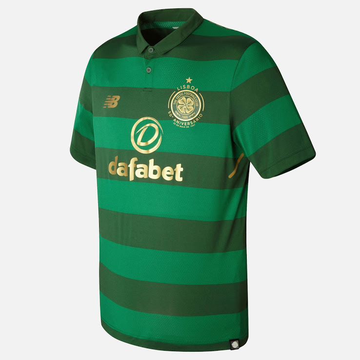 Celtic 2018 maillot de foot ball extérieur vert 17 18
