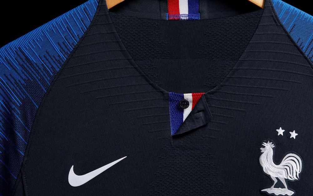 France 2018 maillot coupe du monde avec 2 étoiles équipe de france