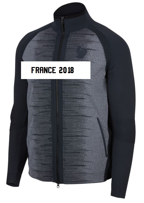 France 2018 veste foot noire