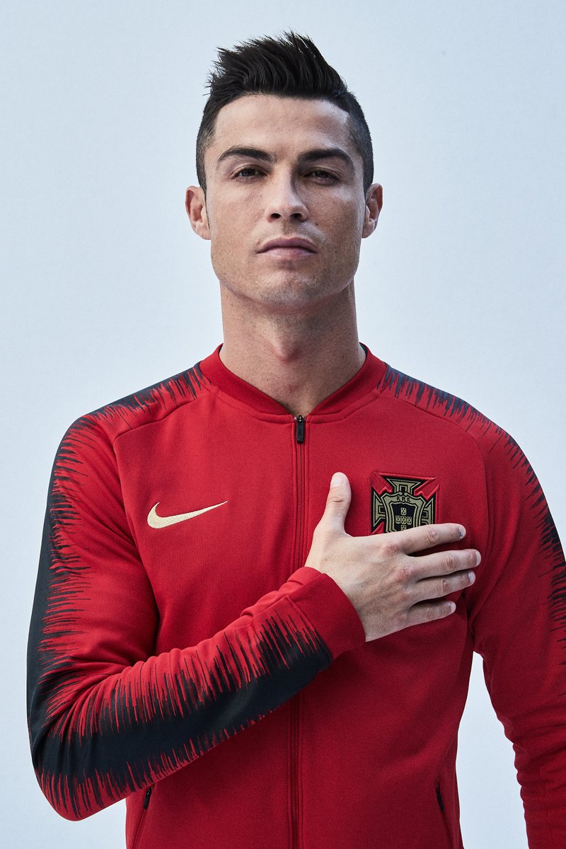 Portugal 2018 Cristinao Ronaldo veste coupe du monde