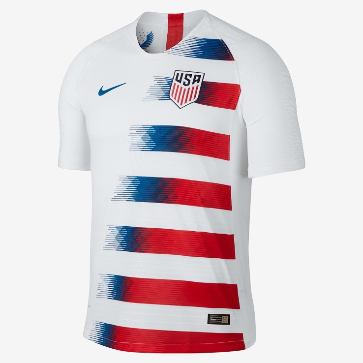 USA 2018 maillot domicile officiel Nike Etats Unis