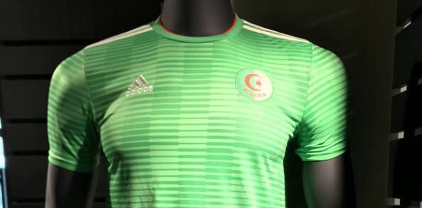 Les nouveaux maillots de foot Algérie 2018 chez Adidas