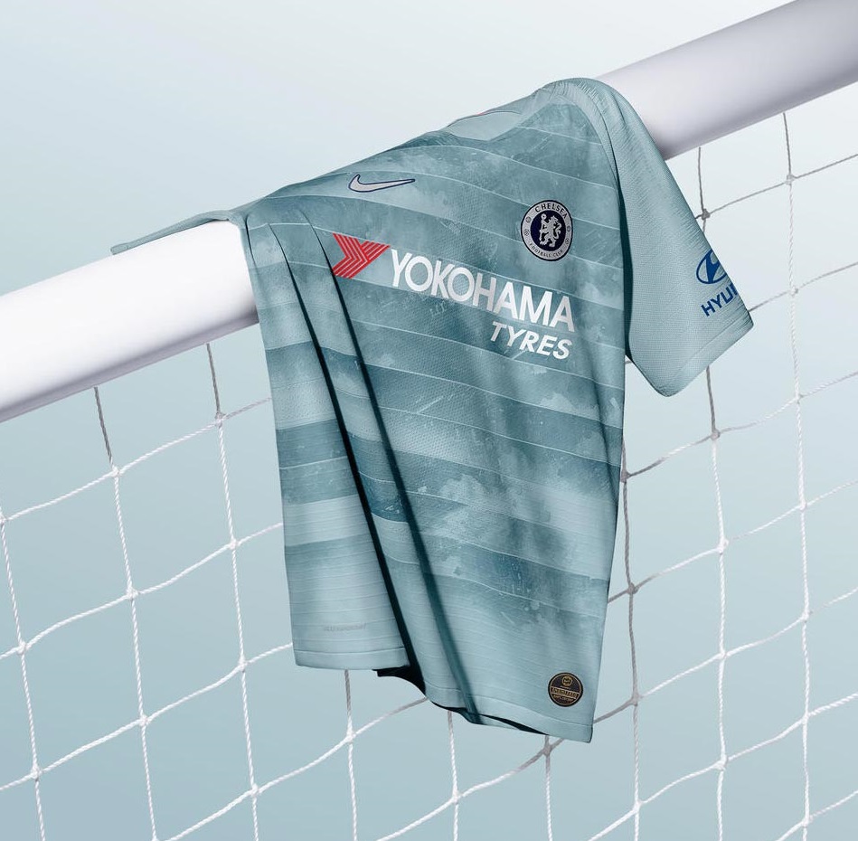 Chelsea 2019 maillot third foot 18 19 Nike
