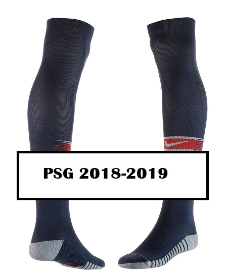 PSG 2019 chaussettes foot domicile