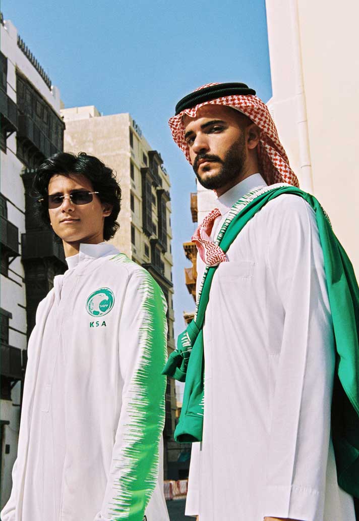Arabie Saoudite 2018 collection Nike veste coupe du monde 2018