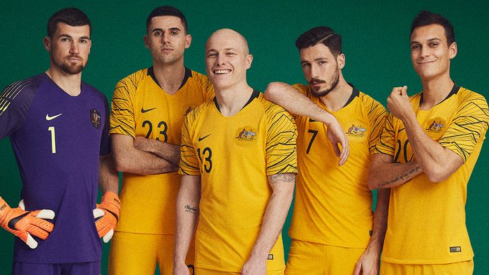 Australie 2018 maillot domicile foot et gardien