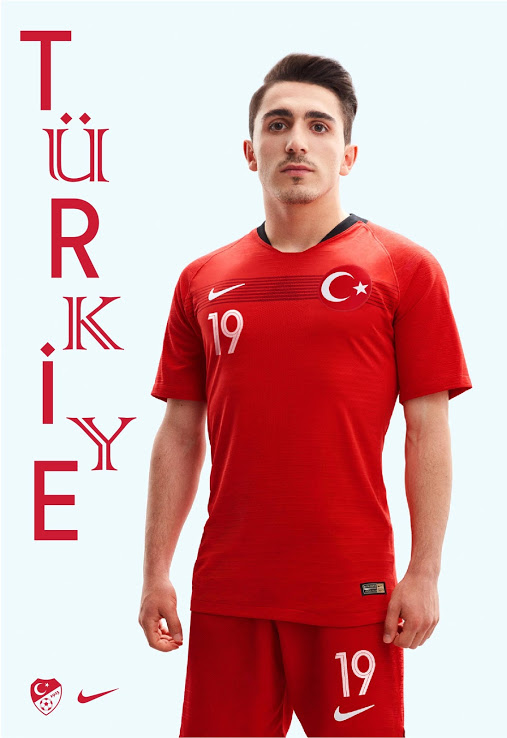 Turquie 2018 maillot de football domicile Nike